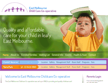 Tablet Screenshot of emcc.org.au