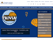 Tablet Screenshot of emcc.edu